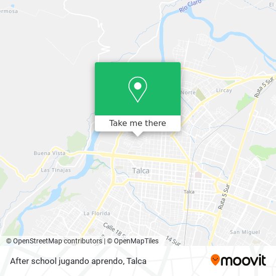 Mapa de After school jugando aprendo