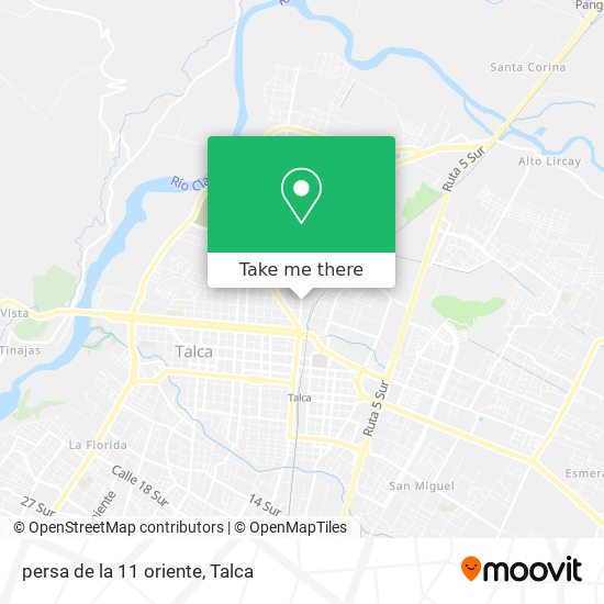 Mapa de persa de la 11 oriente