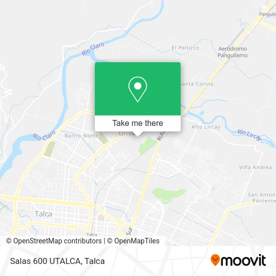 Salas 600 UTALCA map