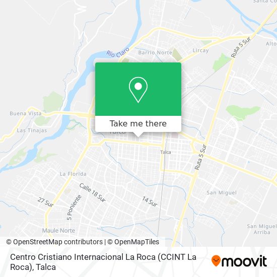 Centro Cristiano Internacional La Roca (CCINT La Roca) map