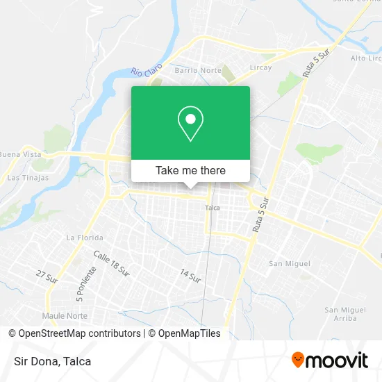Sir Dona map