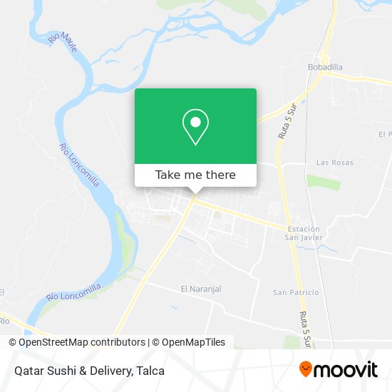 Mapa de Qatar Sushi & Delivery