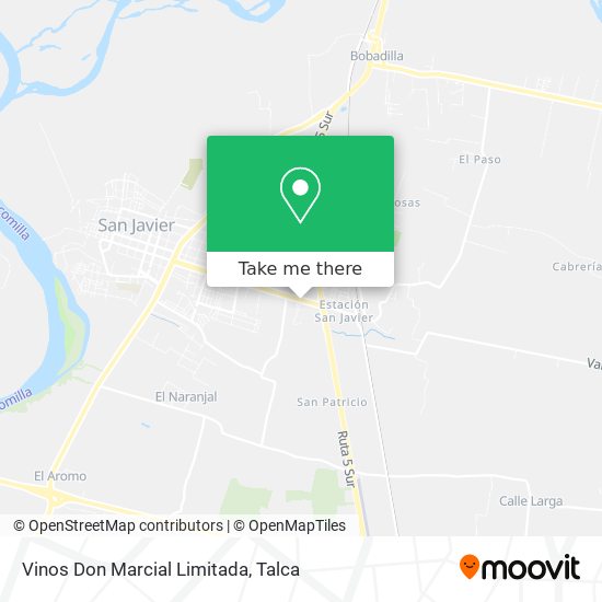 Vinos Don Marcial Limitada map