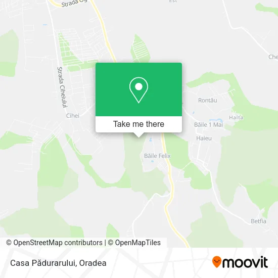 Casa Pădurarului map