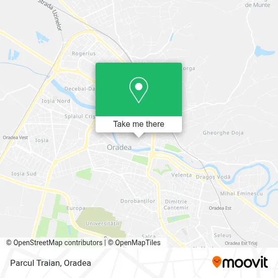 Parcul Traian map