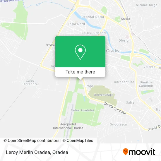 Leroy Merlin Oradea map