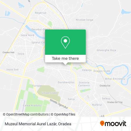 Muzeul Memorial  Aurel Lazăr map
