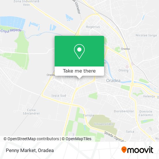 Penny Market map