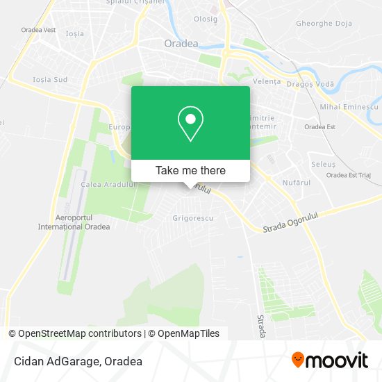 Cidan AdGarage map