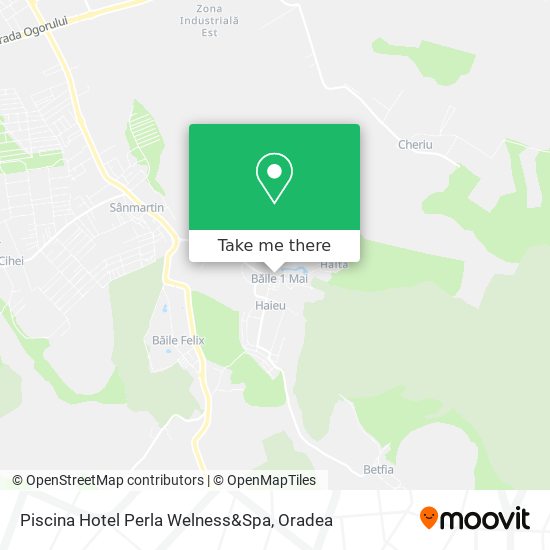 Piscina Hotel Perla Welness&Spa map
