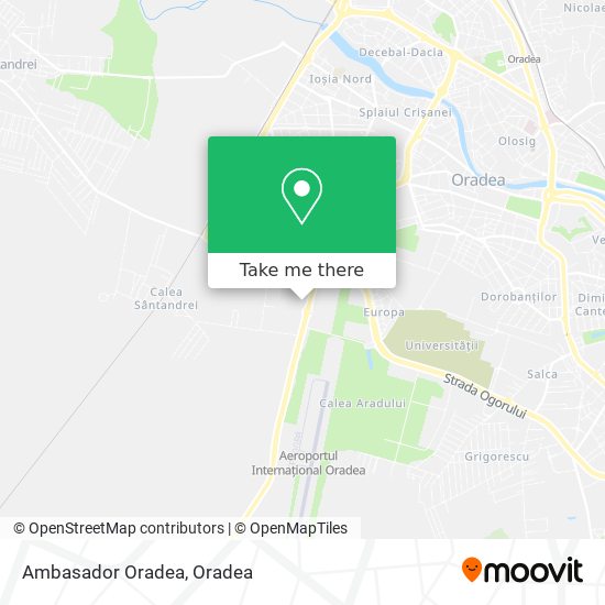 Ambasador Oradea map