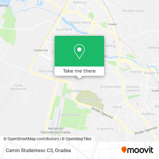 Camin Studentesc C3 map