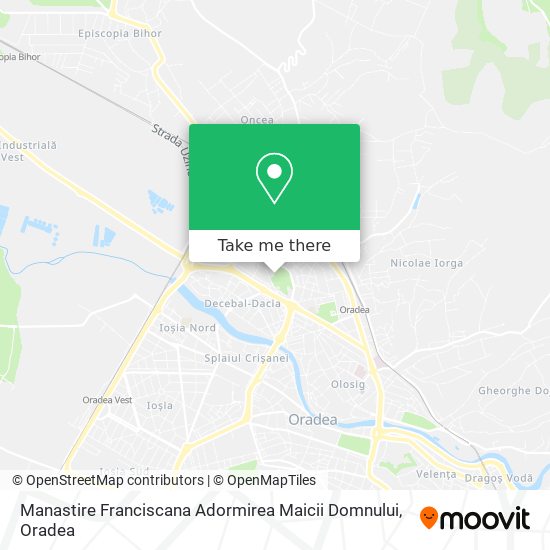 Manastire Franciscana Adormirea Maicii Domnului map
