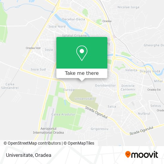 Universitate map