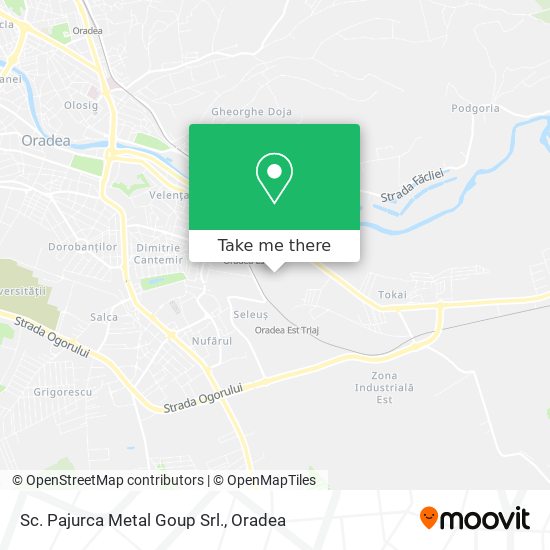 Sc. Pajurca Metal Goup Srl. map