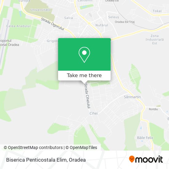 Biserica Penticostala Elim map
