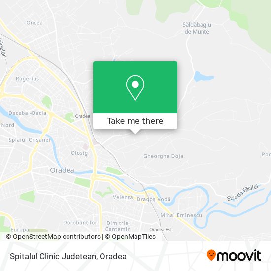 Spitalul Clinic Judetean map