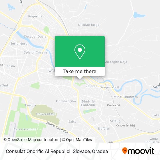 Consulat Onorific Al Republicii Slovace map
