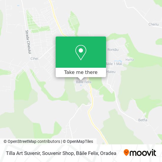 Tilla Art Suvenir, Souvenir Shop, Băile Felix map