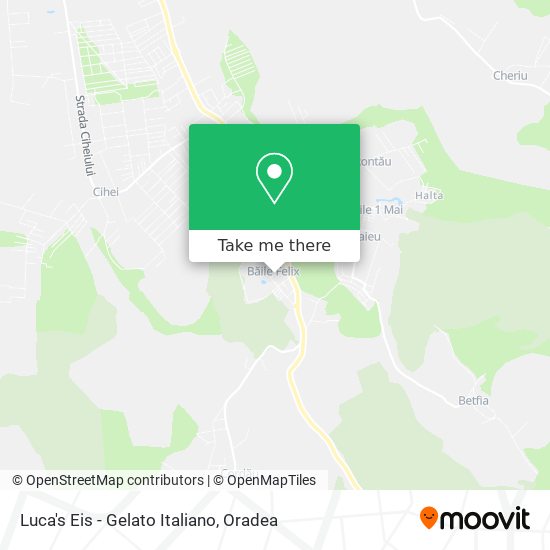Luca's Eis - Gelato Italiano map