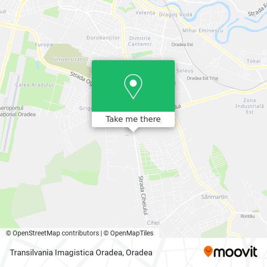 Transilvania Imagistica Oradea map