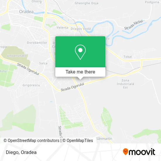 Diego map