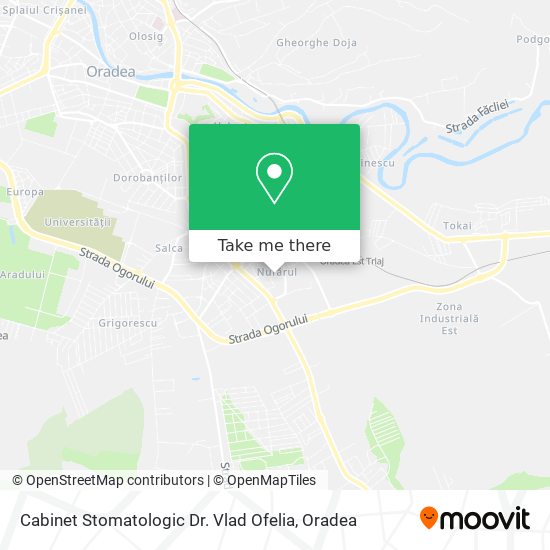 Cabinet Stomatologic Dr. Vlad Ofelia map