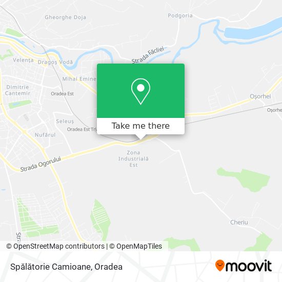 Spălătorie Camioane map