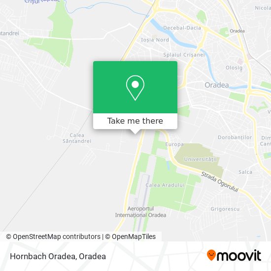 Hornbach Oradea map