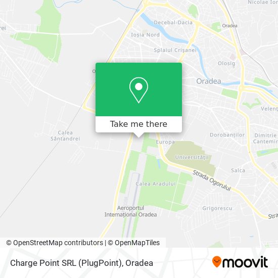 Charge Point SRL (PlugPoint) map