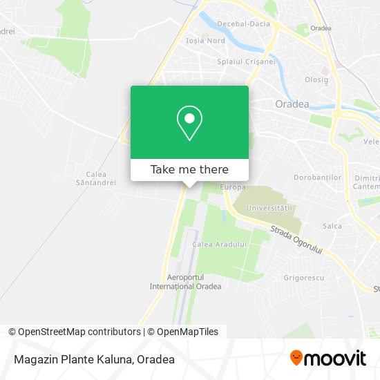 Magazin Plante Kaluna map