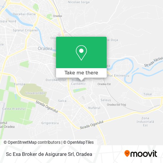 Sc Exa Broker de Asigurare Srl map