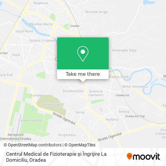 Centrul Medical de Fizioterapie și Îngrijire La Domiciliu map