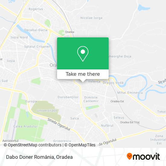 Dabo Doner România map