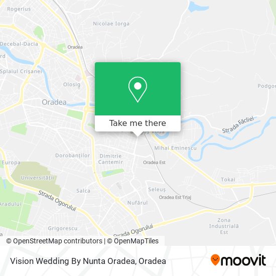 Vision Wedding By Nunta Oradea map