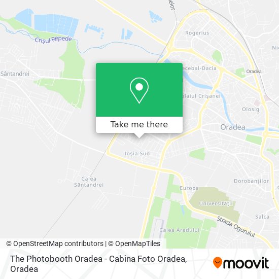 The Photobooth Oradea - Cabina Foto Oradea map