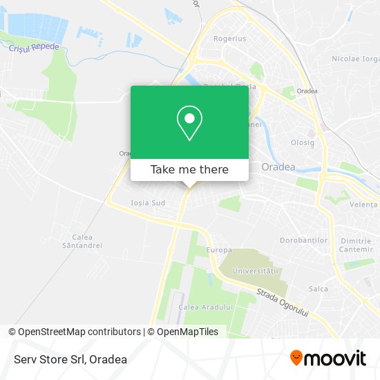 Serv Store Srl map