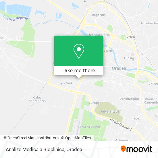 Analize Medicala Bioclinica map