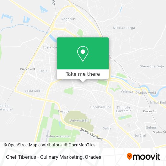 Chef Tiberius - Culinary Marketing map