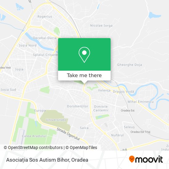 Asociația Sos Autism Bihor map
