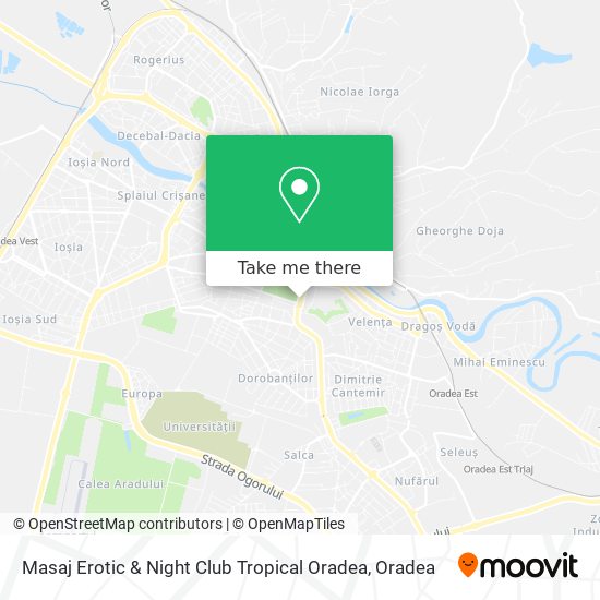 Masaj Erotic & Night Club Tropical Oradea map