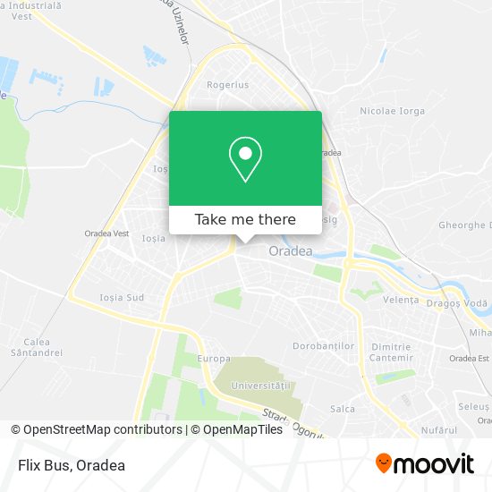 Flix Bus map