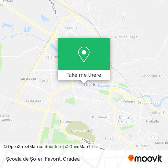 Școala de Șoferi Favorit map