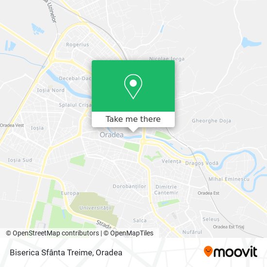 Biserica Sfânta Treime map