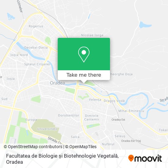 Facultatea de Biologie și Biotehnologie Vegetală map