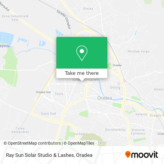 Ray Sun Solar Studio & Lashes map