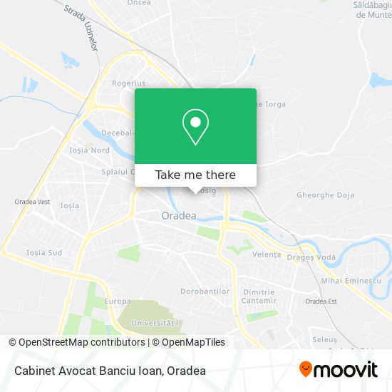 Cabinet Avocat Banciu Ioan map