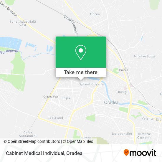 Cabinet Medical Individual map