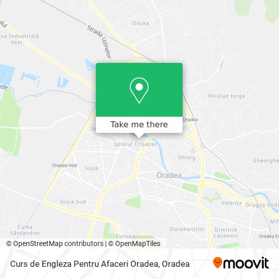 Curs de Engleza Pentru Afaceri Oradea map