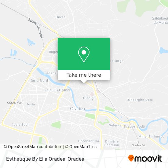 Esthetique By Ella Oradea map
